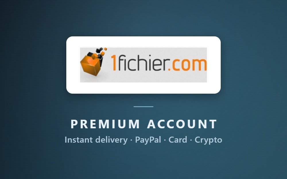 1Fichier premium account