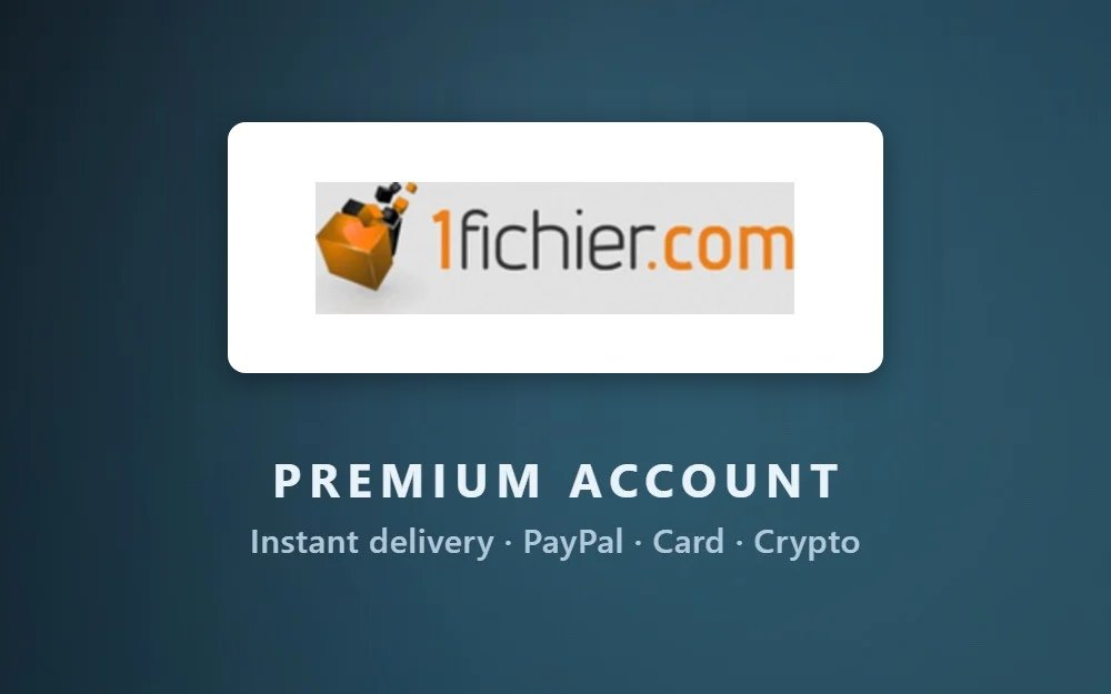 1Fichier premium account