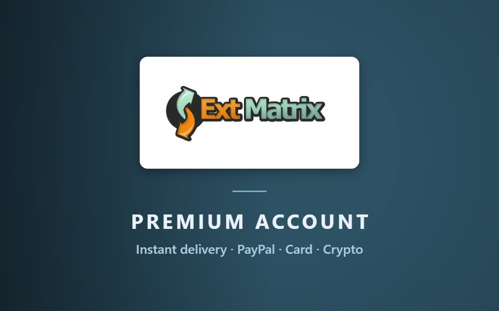 ExtMatrix premium account