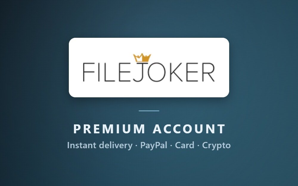 FileJoker premium account
