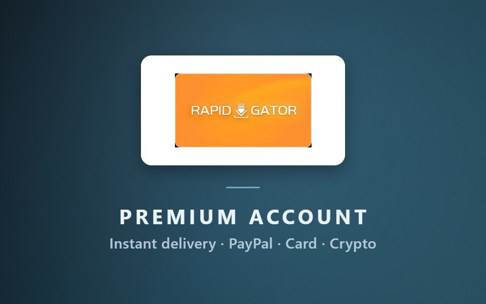 Rapidgator premium account