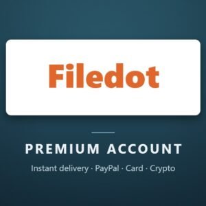 Filedot Premium account